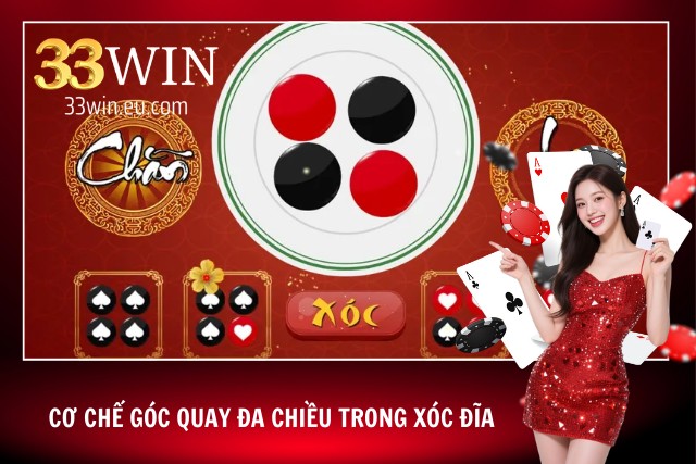 Camera đa chiều trong game casino tại 33WIN